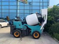 Bétonnière à chargement automatique Camion bétonnière bétonnière à chargement automatique avec moteur diesel mobile Bétonnière à chargement automatique de plus petite capacité