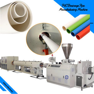 Maquinaria Deleno Extrusoras de plástico de salida doble de PVC semiautomáticas de alto rendimiento Fabricación de tuberías Belling 4000T Capacidad - Product Image 1