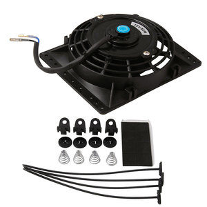 Ventilateur de refroidissement de radiateur de voiture Ryansstar Racing 12V 80W haute puissance, kit universel pour mise à niveau et modernisation - Product Image 1