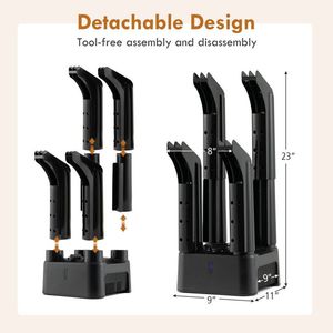 Secador de Zapatos para 4 Pares con Temporizador para Prevenir Olores y Moho, Modelo Negro D0100HA8PW7, Resistente a Olores y Moho, Control por Temporizador - Product Image 2