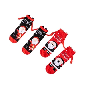 Calze di Natale per Coppie con Connettore Magnetico, Divertenti e Originali, per Lui e Lei, Calze Invernali Comode a Metà Polpaccio - Product Image 5