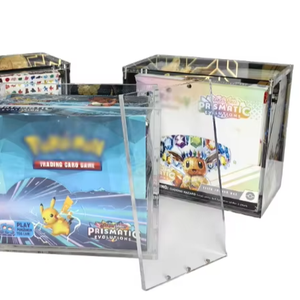 Estuche Magnético Moderno con Protección UV del 99% Personalizado, Prismatik Evolutions Elite Trainer ETB, Acrílico de 5 mm de Grosor, Resistente al Agua - Product Image 2