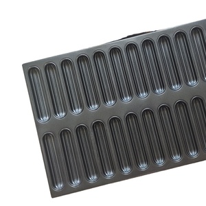 Plateaux de boulangerie en forme de doigt en acier aluminisé pour équipement de cuisson - Product Image 4