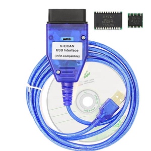 Fabricante Experimentado Cable de Diagnóstico <span class=keywords><strong>K</strong></span>+DCAN para Coche Interfaz USB OBD con Interruptor para BMW - Product Image 2