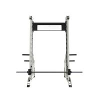 Équipement de musculation et de fitness pour la salle de sport : Rack Smith multifonctionnel à charge par plaques