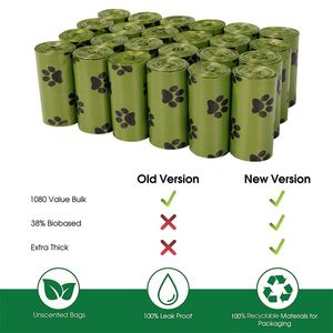 Sacs à déchets pour animaux sans noyau, approuvés par les vétérinaires, anti-odeurs, pour l'hygiène en voyage - Product Image 2