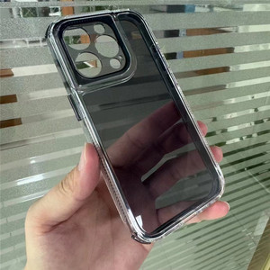 Chống sốc <span class=keywords><strong>TPU</strong></span> PC màu sắc rõ ràng Cover quay lại cho <span class=keywords><strong>Iphone</strong></span> 14 15 16 Pro cộng với Max trường hợp điện thoại - Product Image 4