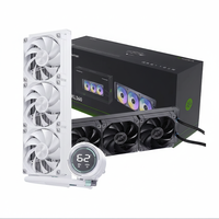Refroidisseur AIO magnétique rapide ARGB 120x120x25mm, silencieux 25dBA, refroidissement liquide pour Intel LGA1851 1700 et pour les joueurs AM5