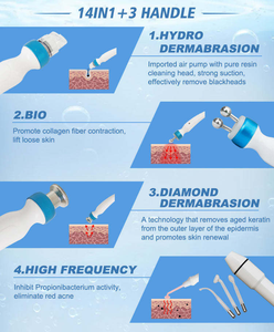 Facial Hydrogen Oxygen Hydra Dermabrasion Cleansing <b>Machine</b> Skin Care Beauty Equipment - Product Image 6