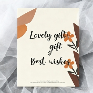 Cartes de vœux d'affaires en papier d'art recto-verso avec logo personnalisé, cartes postales de remerciement imprimées pour anniversaire et mariage, en carton - Product Image 4