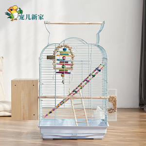 Extra Groot Gemakkelijk Schoon Vogelkooi Voor Papegaaien Spreeuwen Zwart Phoenix Effen Patroon Nieuwe Speciale Broedkooi Met Doosverpakking - Product Image 3