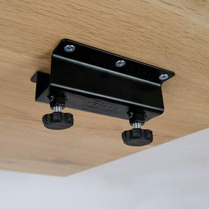 Extensión DE MESA DE ACERO INOXIDABLE Premium con tapa de madera Mejora la decoración y funcionalidad del hogar Embalaje de pedidos por correo sin complicaciones - Product Image 5