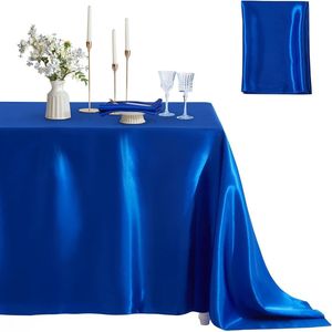 <span class=keywords><strong>Tissu</strong></span> de nappe en satin - Nappe ronde et rectangulaire pour salle de banquet d'hôtel - <span class=keywords><strong>Tissu</strong></span> de décoration luxueux pour fêtes et mariages - Product Image 1