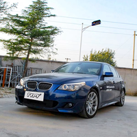 TYPY Car Styling pour BMW Série 5 E60, mise à niveau vers le kit carrosserie M-Tech, pare-chocs avant et arrière, jupe latérale, calandre, cache-phares antibrouillard, phares