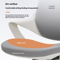Chaise de bureau de direction moderne avec dossier de grande classe en cuir synthétique ergonomique confortable pour les réunions d'affaires