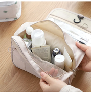 Sac de rangement à fermeture éclair de haute qualité pour femmes et hommes, sac de maquillage et de beauté pour filles