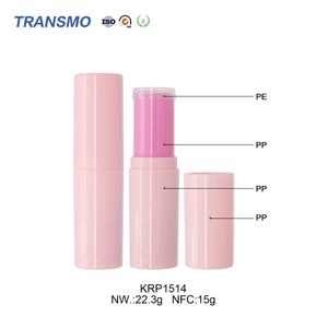 Wholesale <b>Container</b> Tube Make Your Own Lipstick Round Empty Lipstick Tube Packaging 15g - Product Image 3