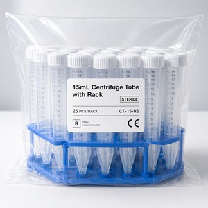 Consommable de laboratoire : Tube de centrifugation médical <span class=keywords><strong>SBS</strong></span> 15ml-50ml avec graduation et couvercle à vis - Product Image 3