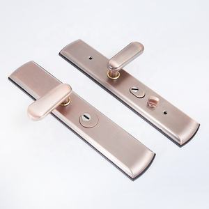 <span class=keywords><strong>Maniglia</strong></span> per <span class=keywords><strong>porta</strong></span> di sicurezza in acciaio inossidabile di lusso villa home solid door handle lock design a <span class=keywords><strong>molla</strong></span> a doppia tensione - Product Image 6