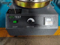 Máquina Agitadora de Tamices de Laboratorio Eléctrica para Análisis de Tamaño de Partículas, Tiempo y Amplitud Ajustables, para Pruebas de Suelo y Agregados