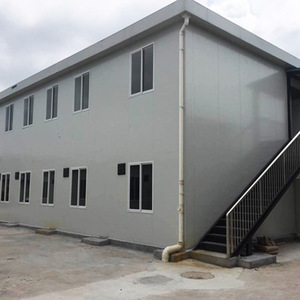 Casa Prefabricada de Panel de Acero Galvanizado, Diseño Industrial, Resistente al Fuego, Edificio Prefabricado para Obras de Construcción en Guangzhou - Product Image 1