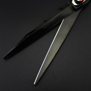 Forbici per Capelli Personalizzate Giapponesi 440c per Mancini 7'' con Lama Laser Seghettata, Forbici da Barbiere Makas per Sfoltire e Tagliare - Product Image 3