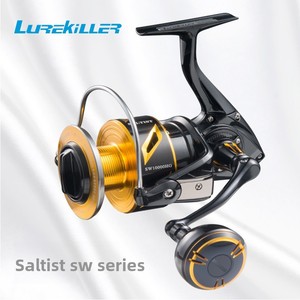 <span class=keywords><strong>Lurekiller</strong></span> <span class=keywords><strong>SALTIST</strong></span> SW Series Nouveau <span class=keywords><strong>Moulinet</strong></span> de Pêche en Mer Tout Métal Haute Vitesse 4000/5000/6000/10000 pour Jigging et Baitcasting - Product Image 1