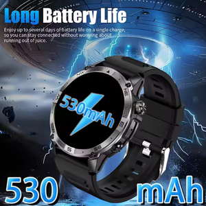 SENBONO açık GPS Smartwatch BT çağrı kalp hızı spor modları su geçirmez spor izci pusula fonksiyonu uyumlu IOS Android - Product Image 3