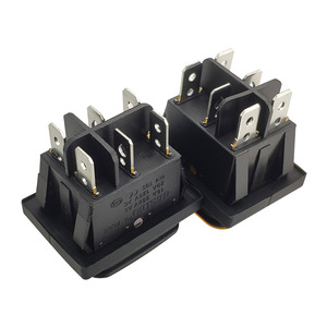 Interruptor Basculante de Tres Posiciones KCD4, 20A, 220V, 250V, Terminal de Tornillo, Interruptor Impermeable para Motocicleta - Product Image 2