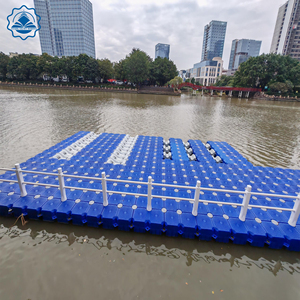 Plateforme flottante modulaire en PEHD moulé par soufflage pour passerelles, pontons, quais, jet-skis, quais flottants, marinas et équipements marins - Product Image 3