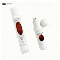 Flacon sans air en forme de pilule de 15 ml, 18 ml, 20 ml, 30 ml pour sérum et soins de la peau sensible, emballage cosmétique OEM