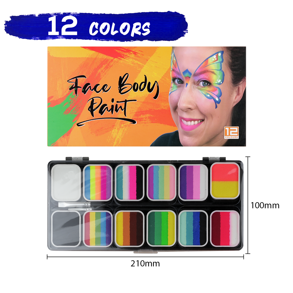 Comme sur l'image - 12 couleurs