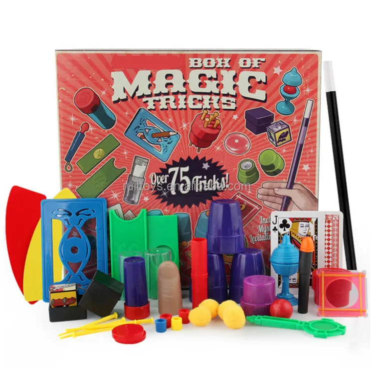 Newest Magic Game Professional Plastic Magic Trick Box Set