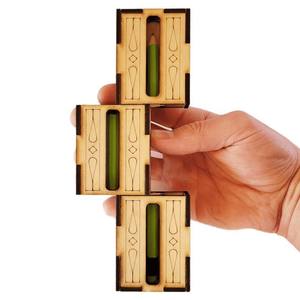 Estación independiente hecha a mano de madera DIY Magic Set Spoof Wooden DIY Magic Sets personalizables - Product Image 5