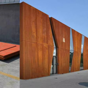 Plaque en <span class=keywords><strong>acier</strong></span> Corten SPA-H résistant aux intempéries, <span class=keywords><strong>patine</strong></span> naturelle pour sculpture de jardin, décoration paysagère, jardinière - Product Image 1