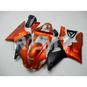 ชุดแฟริ่งสำหรับรถมอเตอร์ไซค์ Yamaha YZF-R1 ปี 2000-2001  ทำจากพลาสติก ABS ฉีดขึ้นรูป  ชิ้นส่วนตัวถังแบบกำหนดเอง รุ่น Y1001-102a - Product Image 3