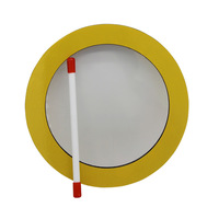 Vente en gros de tambours irréguliers multiformes en plastique transparent, instruments de musique pour enfants, jouets musicaux