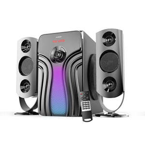Système de haut-parleurs 2.1 Bluetooth portable pour cinéma maison, musique multimédia avec radio - Product Image 1