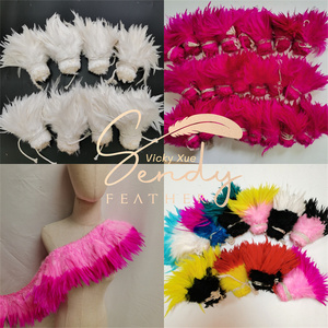 15-20Cm Pluma De Gallo Blanco Yên Lông Cho Lễ Hội Trang Phục Trang Trí <span class=keywords><strong>Craft</strong></span> Lông Để Mexico - Product Image 6