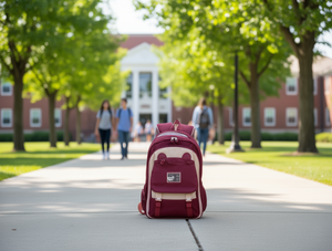 <b>Student</b> Polyester <b>Backpack</b> 18 In Multiple Pockets School Use - Product Image 2