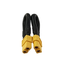Câble de connexion personnalisé Amass XT60 XT60H avec fils en silicone 10AWG, faisceau de câblage électrique mâle-femelle