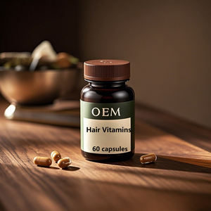 Kapsul vitamin suplemen pertumbuhan rambut dengan Biotin dan gergaji <span class=keywords><strong>Palmetto</strong></span>-rambut sehat dan suplemen makanan kesehatan seluruh tubuh - Product Image 2