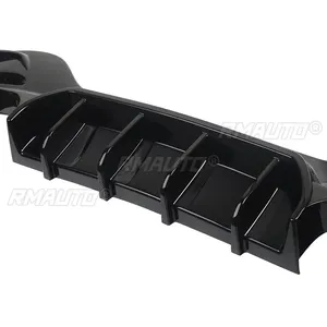 For Bmw F20 F21 Rear Bumper <b>Diffuser</b> 1 Series M135i M140i 2015-2018 Back Splitters Spoiler Gloss Black <b>Car</b> Exteropr Parts - Product Image 5