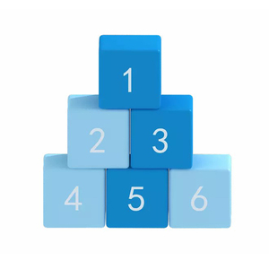 Bộ Khối Xây Dựng Khối Chơi Mềm Khối Mềm Nhiều Màu Cho Trẻ Tập Đi - Product Image 6