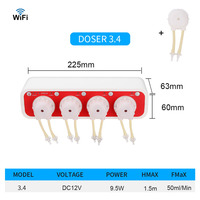 JEBAO DOSER 3.4 Pompe doseuse automatique pour aquarium de récifs marins Forme rectangulaire