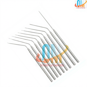 Kit chirurgical ORL et otologie en acier inoxydable de qualité médicale supérieure pour stéphatoctomie, 9 pièces, pour la chirurgie de l'oreille moyenne - Product Image 1