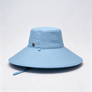 Chapeau de soleil à large bord pour femme UPF50+, protection UV, sangle de menton réglable, chapeau de plage pour l'extérieur - Product Image 3
