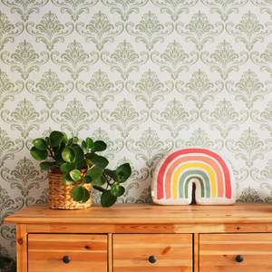 <span class=keywords><strong>Pochoir</strong></span> en plastique à motif floral damassé, alternative au papier peint, décoration murale pour la maison, <span class=keywords><strong>pochoir</strong></span> mural - Product Image 2