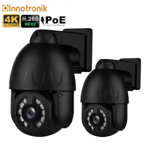 Innettronik 8MP 4k PTZ户外家庭安全IP摄像机5倍光学变焦速度圆顶P2P CCTV摄像机Danale App