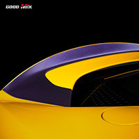 Spoiler Belakang Body Kit Serat Karbon Kering Prepreg Gaya MSY untuk Ferrari SF90